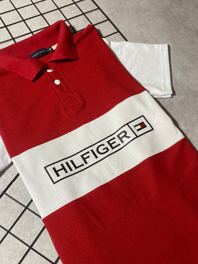 Polo Tommy Faixada Vermelha